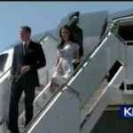 Prince William, Kate Arrive In California
