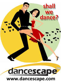 www.dancescape.com - ballroom, Salsa/Latin, Lindy Hop, Swing, danceTONE & Zumba lessons
