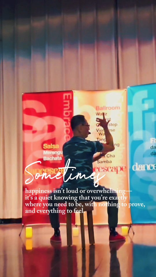 Sometimes happiness isn’t loud or overwhelming.

It’s a quiet knowing that you’re exactly where you need to be —
with nothing to prove and everything to feel.

🌍 Earth — Support (Weeks 1 & 2 of danceFLOW)

This is where we begin:
standing, breathing, and letting the body feel supported — so effort softens and balance returns naturally.

If your body has been through something, this is movement that meets you where you are.

Health in motion.
Move gently. 
Rest the mind.

⬇️ Save this for a moment you need grounding.