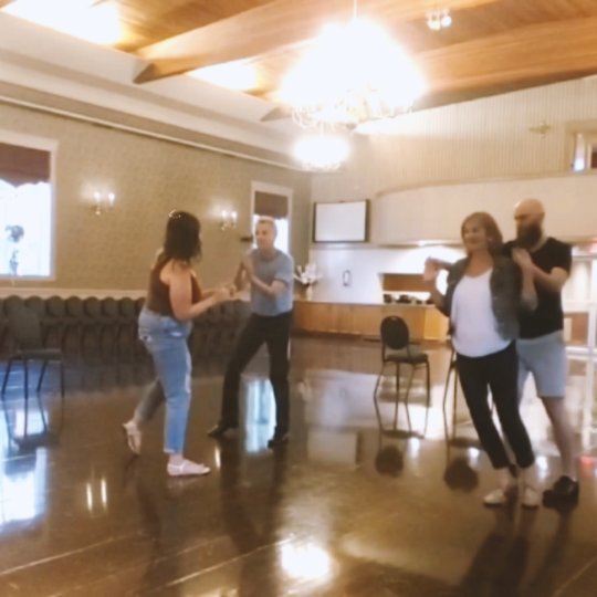 Father-Daughter & Son-in-Law/Mother-in-Law Dance Crash Course @danceScape with Richard-Rianne & Steve-Anne. So honored to be part of this special moment in their life as they learned to dance to "My Girl" by the legendary Temptations. Looking forward to seeing photos and video from their Wedding day!