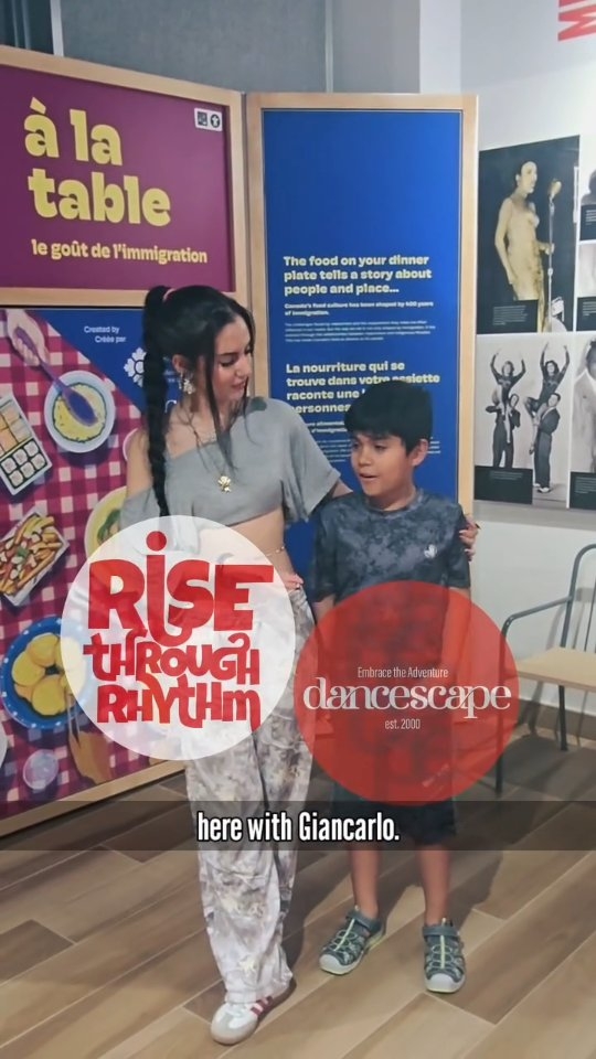 💃 When Youth Lead, Something Powerful Happens.

What happens when a youth dancer takes on a Latin Hip Hop challenge led by a young instructor?

Today, Giancarlo stepped outside his usual dance style as Gina Mir, Youth Facilitator for Rise Through Rhythm, taught him a fun Latin Hip Hop fusion routine at danceScape.

There were laughs, missed steps, encouragement, and plenty of energy—but that's exactly what Rise Through Rhythm is all about.

It's more than dance.

It's about creating spaces where children and youth can build confidence, develop leadership skills, express themselves, connect with others, and discover who they can become through movement and shared experiences.

And the learning doesn't stop in the studio.

In just a few days, Giancarlo will take another step outside his comfort zone as he performs for the first time with the danceScape Performance Ensemble at Latin Night during eat make share: a taste of immigration.

Giancarlo isn't a competitive dancer. He's a social dancer—someone who dances for the joy of movement, music, friendship, and community—and who is willing to say "yes" to trying something new and sharing that journey with others.

That's the heart of danceScape.
That's the vision of Rise Through Rhythm.

When youth lead, something powerful happens.

✨ Move. Connect. Grow. Lead.

Interested in learning more about Rise Through Rhythm, our free community dance experiences, Pay-What-You-Can programs, or youth leadership opportunities?

📧 support@dancescape.com
📞 905-633-8808

#RiseThroughRhythm #danceScape #YouthLeadership #CommunityThroughDance #LatinNight