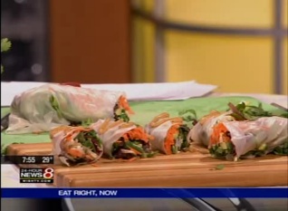 Vegetable and Fruit Wrap Recipe with Chef Wendell