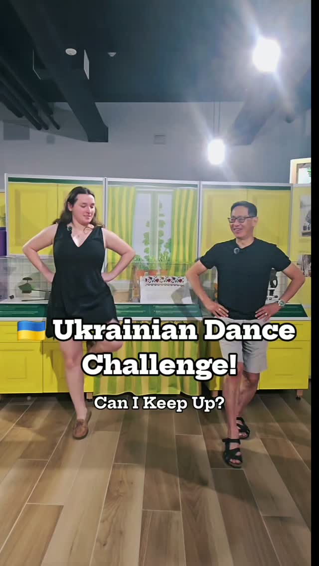 🇺🇦 Ukrainian Dance Challenge! Can Robert Keep Up? 😄

Only one way to find out...

But this isn't just about learning a few dance steps.

When Robert from @dancescape sat down with Laryssa Pichocki from Tyrsa Ukrainian Dance School, she shared something that really stayed with him. Growing up in Canada, Ukrainian dance became her connection to her heritage—and to friendships that have lasted a lifetime.

That's what eat • make • share: dine & dance series has been about all along.
Not simply learning dances...

But discovering the stories, traditions and people that make each culture unique.

Join us for the finale event in this season's cultural journey:

🇺🇦 A Night in Ukraine – Pierogies & Polka
🥟 Authentic Ukrainian cuisine
🎻 Spectacular performances
💃 Learn the lively Polka
❤️ Celebrate culture, community and connection

Presented by @museumsburlon as part of the eat make share: a taste of immigration exhibition, developed by the Canadian Museum of Immigration at Pier 21 and presented nationally by BMO. 

Featuring performances by Tyrsa Ukrainian Dance School. Special thanks to event partners and sponsors, including Zirkova Vodka, 13th Street Winery, and Nickel Brook Brewing Co. for helping bring this evening to life.

📅 Saturday, August 15, 7 pm
📍 Joseph Brant Museum
🎟️ Reserve your place - link in comments

Because sometimes the first step isn't about dancing...

It's about discovering one another.

❤️ Different cultures. Familiar rhythms.

#EatMakeShare #MuseumsOfBurlington #DanceScape #UkrainianCulture #BurlingtonON