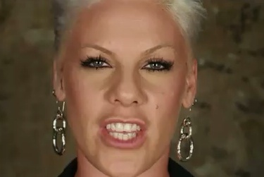 P!nk - "Raise Your Glass"