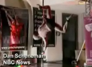 Man Wins Pole Dancing Competition