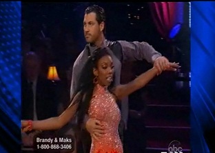 “Dancing With the Stars'” Brandy and Maks on GDLA