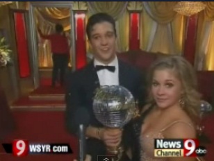 Shawn Johnson wins “Dancing With The Stars”