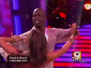 “Dancing with the Stars” Chad Ochocinco & Cheryl dance in semi-finals