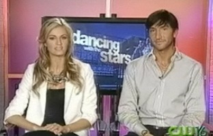 “Dancing With The Stars” Erin Andrews and Evan Lysacek