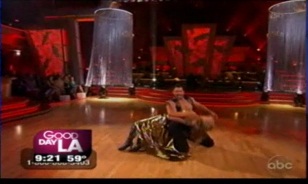 “Dancing with the Stars” Erin and Maks on GDLA