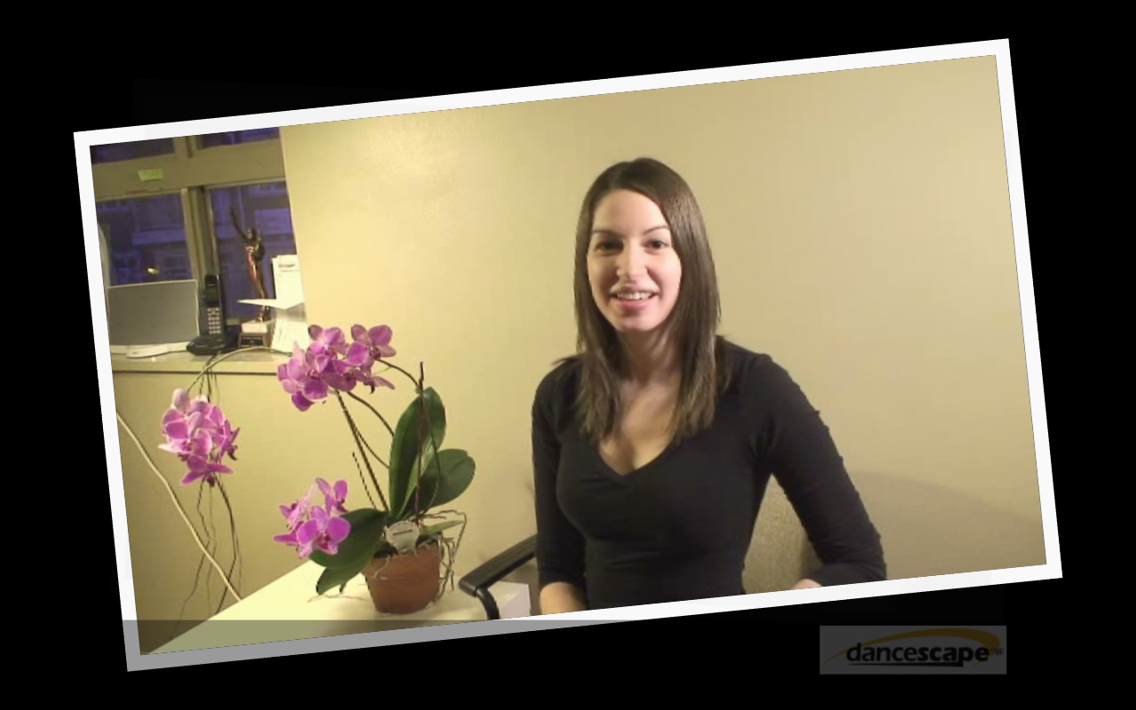 Meet Erika Palakovic, danceScape Guest Instructor (Bloopers Edition)