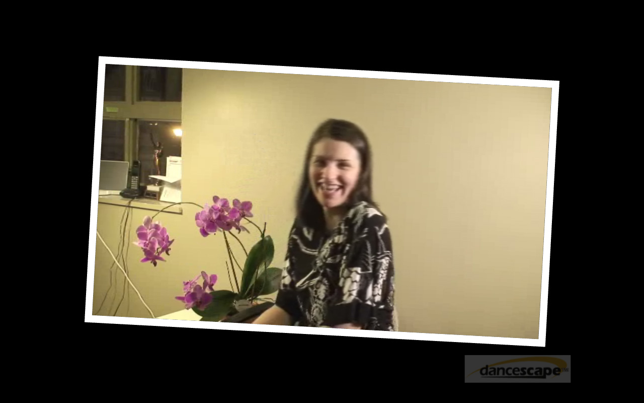 Meet Renata Hyszko, danceScape Guest Instructor (Bloopers Edition)