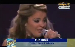 Backstage drama at “American Idol” finale