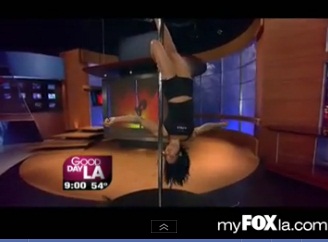 Pole Dance Champ Takes a Fall on GDLA