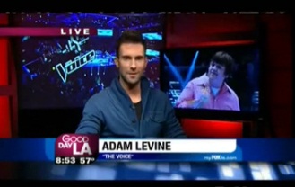 Adam Levine Dishes on “The Voice”