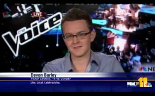 Devon Barley Talks “The Voice” With Sarah