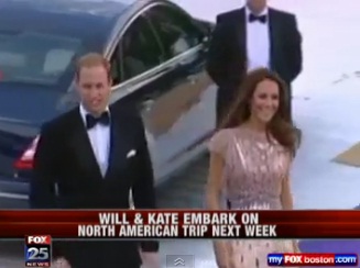 William & Kate head to North America