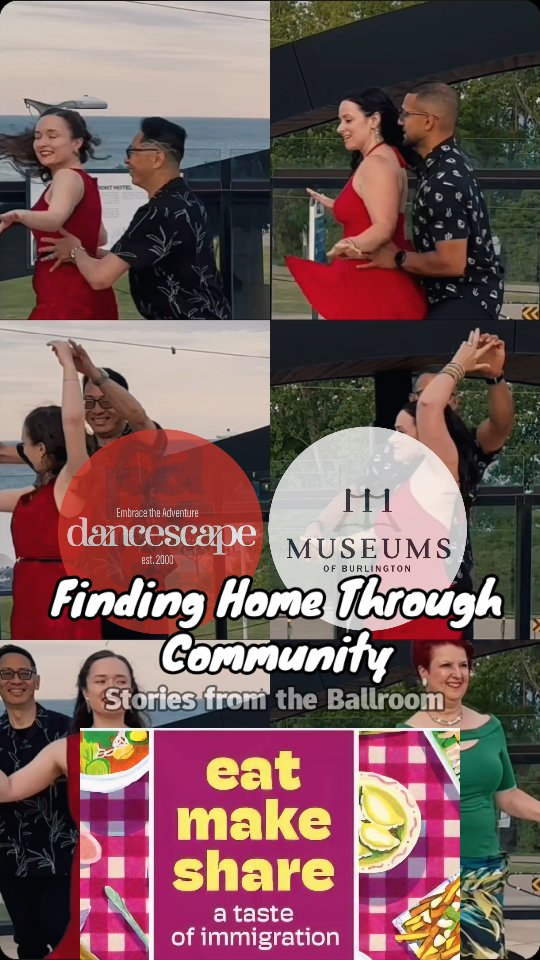 ❤️ Finding Home Through Community

Stories from the Ballroom

What happens when a family leaves everything familiar behind and begins again in a new country?

For the Paz family, the answer came through music, food, dance, and the people who welcomed them along the way.

This final performance celebrates more than Salsa.

It celebrates belonging.

It celebrates friendships that became community.

It celebrates the joy of gathering, sharing cultures, and discovering that home can grow in more than one place.

As Paty shares in this episode:

"Through spaces like danceScape—where people welcomed us with warmth, joy, movement, and connection—we no longer felt so far away from the life and community we had been missing."

This is the final episode of Stories from the Ballroom, first presented at Latin Night at the Museum – eat make share: dine & dance.

Featuring the danceScape Performance Ensemble:

❤️ Patricia, Javier, Clemencia & Giancarlo Paz
❤️ Freya & Richard
❤️ Shahab & Gina
❤️ Angela & Jay
❤️ Mairin & David
❤️ Mikayla

Directed by Robert Tang & Beverley Cayton-Tang

📷 Video & Photo Credit: @nbrudnicki @sbrudnicki

The celebration doesn't end here...

❤️ The Celebration Continues. Come Dance With Us.

#StoriesFromTheBallroom #DanceScape #LatinNightAtTheMuseum #CommunityThroughDance #Belonging