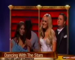 "Dancing with the Stars" Chaz and Lacey voted off