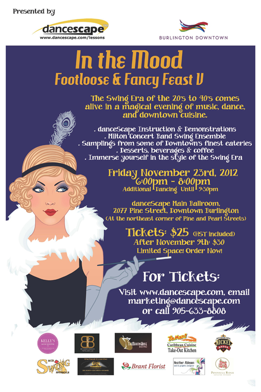IN THE MOOD: Footloose & Fancy Feast 2013 at danceScape – Partner Highlights