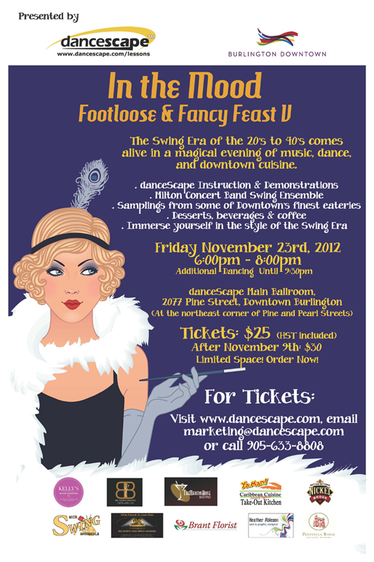 IN THE MOOD: Footloose & Fancy Feast 2013 at danceScape - Partner Highlights