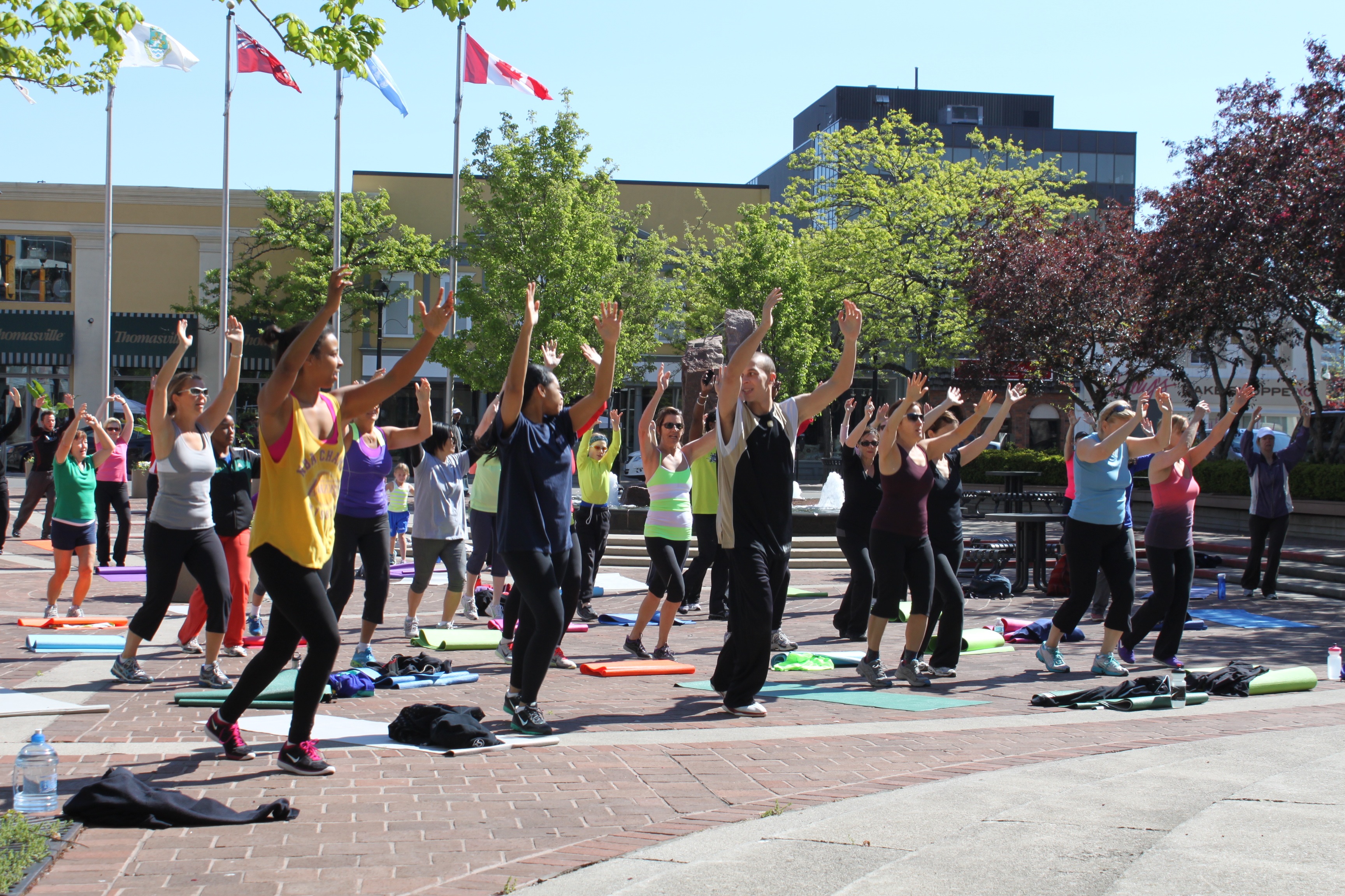 danceScape at Fit in the Core, Downtown Burlington, Ontario