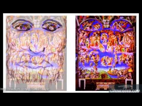 Michelangelo's 3D Image Decoded, The Last Supper Sistine Chapel Part II 