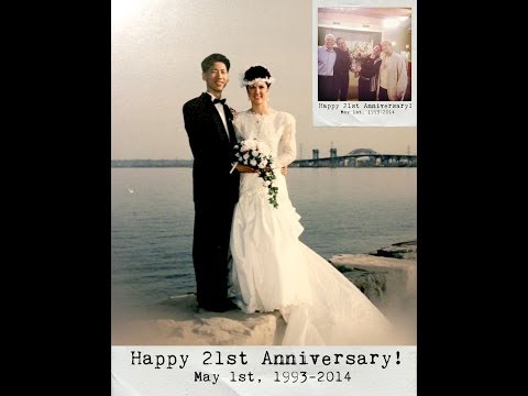 21st Wedding Anniversary  – Robert & Beverley