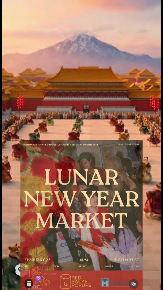 🐕🏮 Family Day — Our Global Dance Family 🏮🐕

Today’s video might make you smile — joyful dogs dancing through the Forbidden City, paws in rhythm, tails in celebration.

But beneath the fun is something deeper.

Family isn’t just who we’re born to.

It’s who we move with.
Who we grow with.
Who we celebrate traditions with.

At danceScape, our family spans generations, cultures, and stories. We’ve seen friendships form, confidence blossom, and heritage honoured through movement.

Next Sunday, February 22, we continue that spirit at the Lunar New Year Market — Year of the Horse.

🧧 1–6 PM | 51 Stuart St, Hamilton
🎟 Free community event

🌿 1:00–1:30 PM — danceFLOW Qigong & Tai Chi. Led by Robert Tang — opening the day with breath, balance, and intention.

Then Lion Dances.
Music.
Martial Arts.
Mahjong.
Lanterns.
Wishing trees.
Food.
Community.

The Year of the Horse represents strength and forward momentum.
And on Family Day, we remember —
we don’t move forward alone.

We move together. ❤️

Let’s continue to Dance Winter Differently.

#danceScape #FamilyDay #LunarNewYear #YearOfTheHorse #danceFLOW CommunityLove DanceWinterDifferently