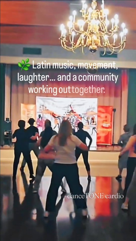 🌿 There’s something beautiful about a community coming together through music, movement, and shared experience. 🌿

A heartfelt thank you to everyone who joined us for danceTONE Latin & Ballroom cardio fitness this week at danceScape ❤️

It was wonderful seeing people of different ages, backgrounds, and experience levels moving, laughing, and working out together to Salsa, Bachata, Rumba, Ballroom, and feel-good music in such a welcoming atmosphere.

What makes danceTONE special is that it’s not only about fitness — it’s about community, energy, expression, and simply enjoying movement together at your own pace.

A cross-generational and cross-cultural space where people can move, connect, and have fun without pressure or judgment.

Some came for fitness.
Some for stress relief.
Some to reconnect with themselves or others.
And some simply because they missed joyful movement again.

If you missed the Open House but feel curious about trying danceTONE sometime, send us a message and we’d be happy to offer a complimentary class pass to use within the next two weeks 🌸

#BurlingtonOntario #DanceFitness #LatinFitness #CommunityWellness #BodyPositive