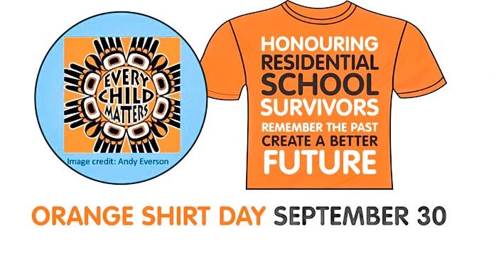Orange Shirt Day/National Day for Truth and Reconciliation. Honouring and upholding Survivors & intergenerational Survivors of Residential school system, and commemorating those who didn’t return home. - danceFLOW qigong/taichi, Sept. 2022
