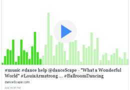 Podcast - #music #dance help @danceScape - "What a Wonderful World" #LouisArmstrong