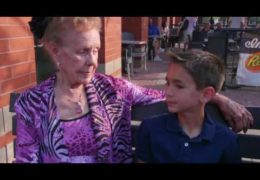 When Lillian (#90years) met Alex (#7years) @danceScape - #shallwedance #lukasgraham?