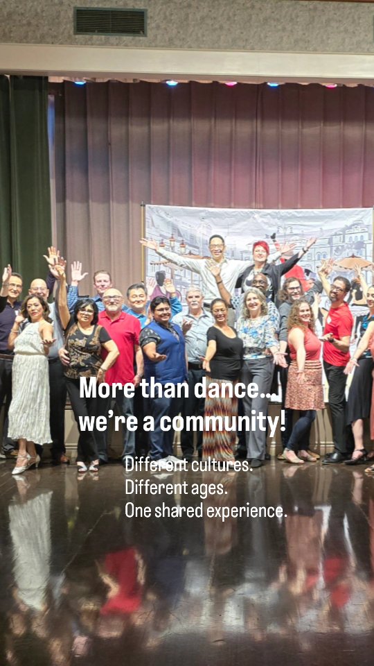 More than dance…
we’re a community 💃🕺

Different cultures.
Different ages.
One shared experience.

From Ballroom to Salsa/Latin,
Wedding Dance to danceTONE & danceFLOW fitness —
it all comes together here.

Curious about joining us?

🌸 Spring Open Houses
📅 Monday, May 11
📅 Thursday, May 14
🕖 7:00 – 9:00 PM
📍 2077 Pine Street, Downtown Burlington

Come experience it for yourself.

You don’t need to be ready.
You just need to start.

#danceScape #DanceCommunity #LearnToDance #BurlingtonOntario #SocialDance