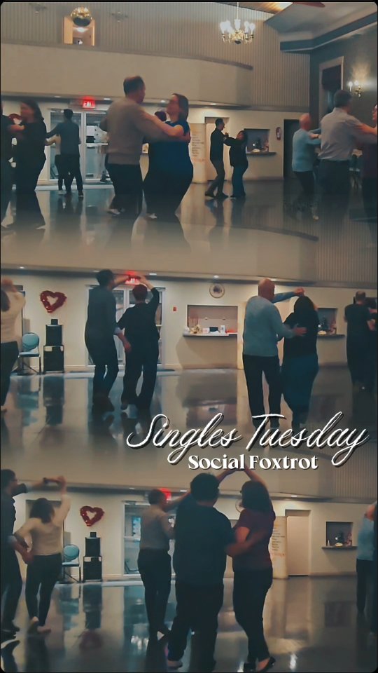 Singles Tuesday 💙 Social Foxtrot

Did you know?
Each term, our Singles students vote on what dance styles we learn.

Salsa.
Tango.
Quickstep.
Cha Cha.
Rumba.
Samba.

You choose. We build it. We make it fun.

In this class, we’re diving into smooth, confident Social Foxtrot — building real skills you can use at weddings, socials, and nights out in downtown Burlington.

We accelerate your progress with:

✔️ Open Variations Dance Steps
✔️ Beginner → Intermediate progression
✔️ Clear leading
✔️ Responsive following
✔️ Partner rotation (so you can dance with anyone)

No memorized routines.
Just practical social dancing, growing confidence, and friendships that extend beyond the studio.

What style are you voting for next term? 👇💃🕺

#SinglesTuesday #SocialFoxtrot #danceScape #BallroomBurlington #BurlingtonSingles