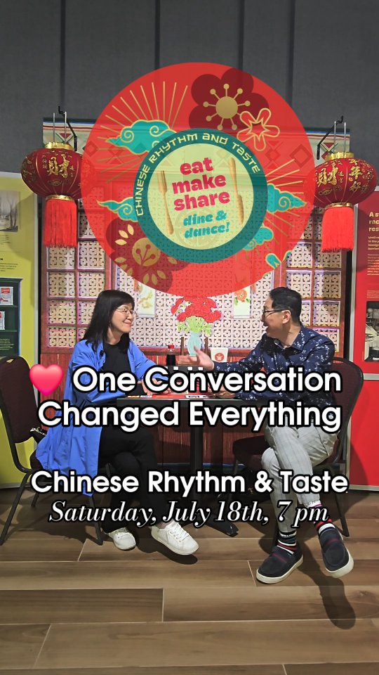 ❤️ One Conversation Changed Everything

When Lily Hudson's parents visited Canada, they felt isolated.

So she suggested something simple.

Let's gather.

Let's talk.

Let's connect.

What began with a conversation grew into @redleaf_cultural_integration, a vibrant community bringing together more than 100 members through friendship, wellness, movement, and culture.

At danceScape, we believe those same connections happen through music and dance.

That's why we're excited to collaborate with the Museums of Burlington and community partners for Chinese Rhythm & Taste – eat make share: dine & dance.

Because every culture has a story.

And sometimes, all it takes is one conversation to help someone feel at home.

❤️ Join us.

❤️ Chinese Rhythm & Taste – eat make share: dine & dance 📅

Saturday, July 18, 2026 🕖 7:00–10:00 PM 📍 Joseph Brant Museum, Burlington

Experience an evening of Chinese culture through food, storytelling, music, dance, and community.

https://museumsofburlington.perfectmind.com/29385/Classes/BookMe4LandingPages/Class?classId=fef590a7-d882-4dfd-a62a-7cae3ae9ee60&occurrenceDate=20260718

🎥 Robert Tang & Lily Hudson, Redleaf Cultural Integration

📷 Video & Photo Credit: @nbrudnicki @sbrudnicki

#ChineseRhythmAndTaste #DanceScape #MuseumsOfBurlington #CommunityThroughCulture