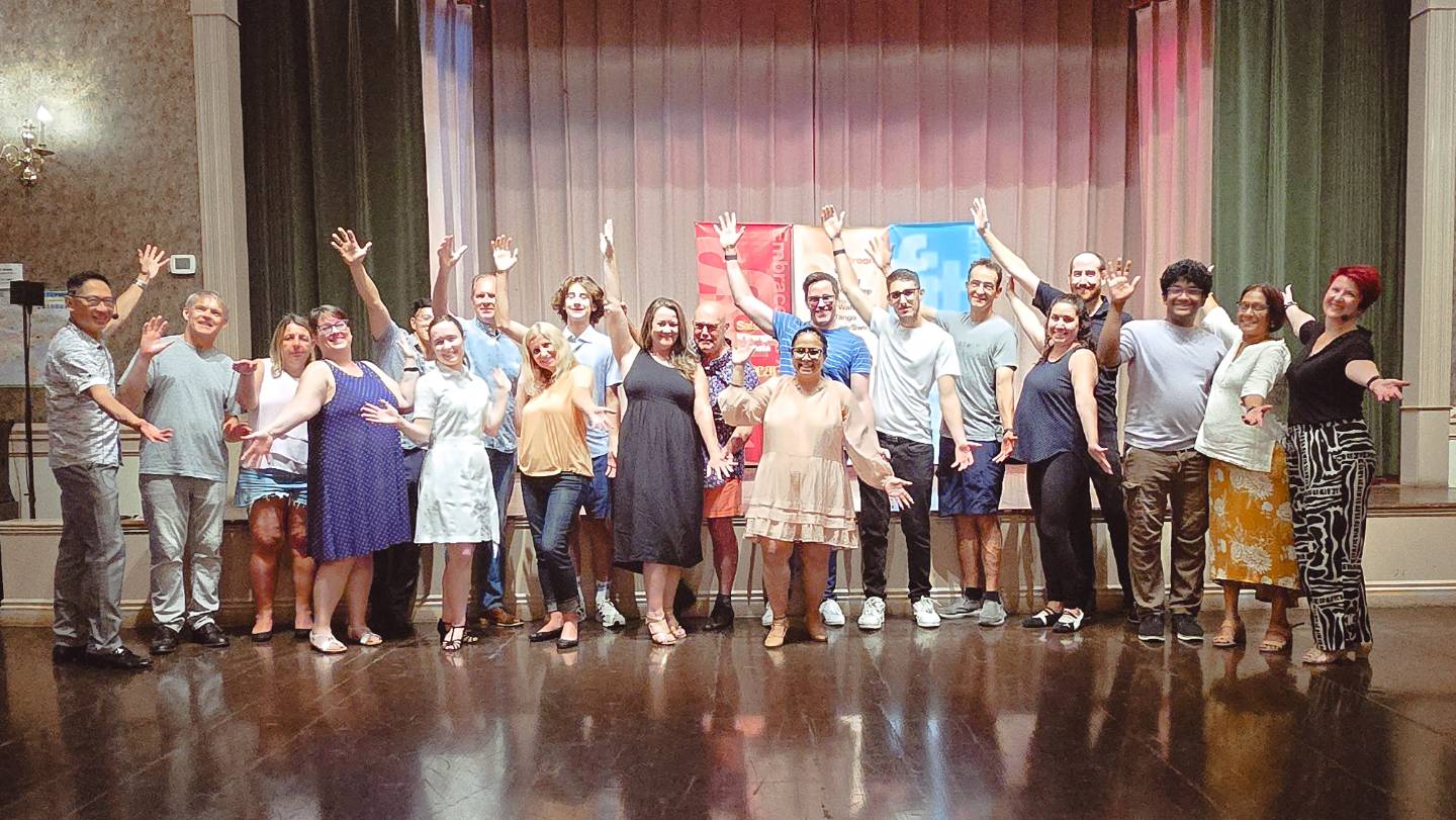 ❤️ EVERY SALSA DANCE JOURNEY BEGINS WITH A FIRST STEP.

Congratulations to everyone in our Salsa for Absolute Beginners class on completing the term! 🎉

Over the past eight weeks, we've watched confidence grow, new friendships form, and plenty of smiles fill the dance floor.

Thank you for your enthusiasm, your encouragement of one another, and for embracing the adventure of learning something new.

As this term comes to a close, we're excited to see where dancing takes you next. Some of you will continue into Salsa Open Variations, while others are looking forward to exploring Ballroom for the very first time.

For many, these new skills will also travel with you. Whether you're on vacation where Latin music fills the air, at a wedding, festival, cruise, or celebration with friends, you'll have the confidence to step onto the dance floor—not just watch from the sidelines, but become part of the music, the culture, and the experience.

❤️ Keep dancing with us this summer!

🇨🇳 Chinese Rhythm & Taste – eat make share: dine & dance
📍 Joseph Brant Museum
📅 Saturday, July 18
🕖 7:00–9:00 pm – Cultural Experience
💃 Social Dancing immediately follows

🎉 danceScape End of Term Practice Party
📍 danceScape Studio
2077 Pine Street, Burlington
📅 Friday, July 24
🕢 7:30–10:30 pm

Whether you're continuing your dance journey or simply looking for another opportunity to dance, we'd love to see you there!

❤️ Embrace the Adventure.

#danceScape #Salsa #DanceCommunity #Burlington #EmbraceTheAdventure