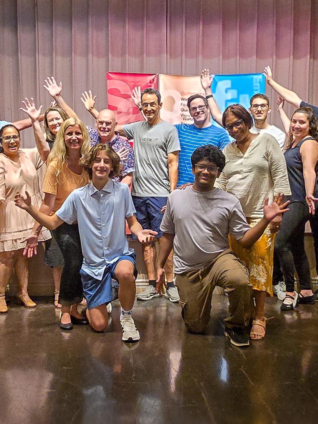 ❤️ SALSA DANCING IS MORE THAN LEARNING STEPS.

One of the highlights of this Salsa for Absolute Beginners term was seeing two sons and their mothers sharing the dance floor together.

❤️ Thank you, Alex & Sonja and Thri & Prashanti, for making this class so special.

Learning Salsa is about much more than dance steps. Over more than 26 years of teaching, we've seen partner dancing develop rhythm, timing, coordination, communication—and one of life's most important skills: leadership.

As students learn to lead, they develop the confidence to make decisions, communicate clearly, guide another person with respect, and know when to be appropriately assertive. 

At the same time, following develops the equally important skills of listening, trusting, adapting, and communicating—both verbally and non-verbally—as two people work together as a team.

Whether dancing with friends, at future social events, or throughout life, these are skills that can contribute to stronger relationships, future careers, greater self-confidence, and an active, healthy lifestyle.

Most of all, it was wonderful to see families spending quality time together, learning something new, and creating memories that will last long after the music ends.

Thank you to everyone who joined us this term. We look forward to dancing with you again soon!

❤️ Embrace the Adventure.

#danceScape #Salsa #DanceCommunity #FamilyTime #EmbraceTheAdventure
