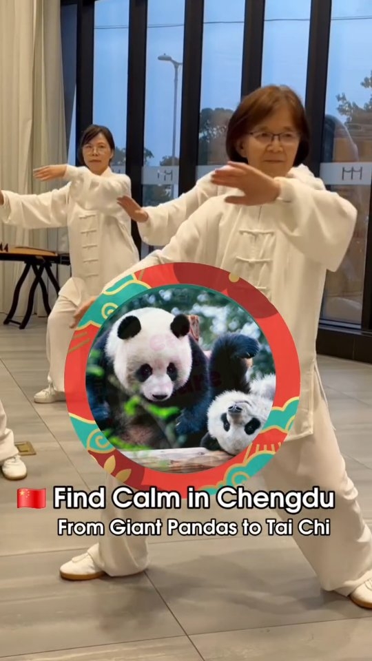 🇨🇳 Find Calm in Chengdu.
From Giant Pandas to Tai Chi.

Chengdu is famous around the world for its giant pandas and unforgettable Sichuan cuisine. But beyond its iconic landmarks lies another side of the city—one rooted in balance, mindfulness, and timeless traditions.

This graceful Tai Chi demonstration invites us to slow down, breathe deeply, and discover the quiet strength found in flowing movement.

Presented during Chinese Rhythm & Taste: Eat • Make • Share • Dine & Dance, this cultural celebration—hosted in partnership with @museumsburlon, @redleaf_cultural_integration, and @danceScape—brought the sights, sounds, and traditions of China to our local Burlington community.

✨ If you could spend one day in Chengdu, what would you choose first... meeting the giant pandas 🐼 or joining a morning Tai Chi session? ☯️

Video Credit: @nbrudnicki 

#MuseumsOfBurlington #RedleafCulturalIntegration #danceScape #TaiChi #ChineseCulture