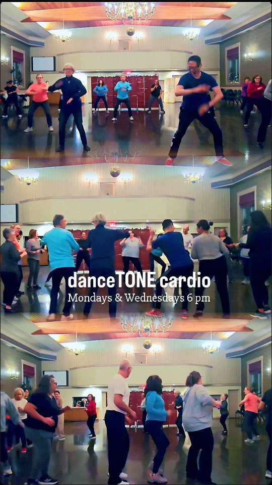 Hip bumps.
Big smiles.

That’s the workout. 💃🔥

This is danceTONE Cardio — where Salsa/Latin & Ballroom rhythm leads and confidence follows.

Week 1 & 2: IGNITE 🔥
Wake up the body.
Trust the beat.

Let movement shift your mindset.

No pressure.
No perfect steps.

Just showing up and feeling more alive each class.

Rhythm First — Heart & Brain Health
Ignite · Flow · Fire · Celebrate

#danceTONE #danceScape #RhythmFirst #DanceWinterDifferently #BurlingtonFitness 💙🔥