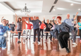 danceFLOW qigong/taichi with danceScape Hamilton Students from Garth Trails Private Club