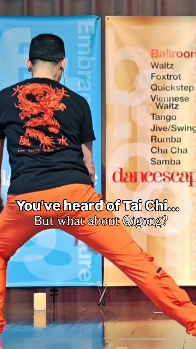 🌿 YOU’V HEARD OF TAI CHI... But What About Qigong?

Tai chi may be more familiar. But qigong is one of the ancient practices that helped shape the world of Chinese movement, breath, and well-being.

While tai chi often flows through a sequence of movements and forms, qigong can be much more profound: breathing, gently moving, tapping the body, releasing tension, and reconnecting body and mind.

That simplicity is one reason we love it.

At danceScape, danceFLOW qigong/taichi brings together carefully curated fundamentals from both practices—then adds something from our own world: music and rhythm.

No long forms to memorize.
No performance. No pressure.

Just a gentle way to improve mobility, balance, relaxation, and well-being—and rediscover the pleasure of moving.

🌿 danceFLOW qigong/taichi
📍 danceScape · Burlington, Ontario

Curious? Come experience it for yourself.

#Qigong #TaiChi #TaiChiWalking #danceFLOW #danceScape